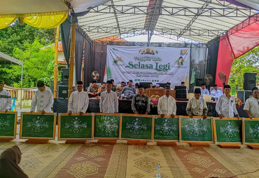 Kembali Dibuka, Ribuan Jamaah Penuhi Lokasi Pengajian Seloso Legi MWCNU Diwek